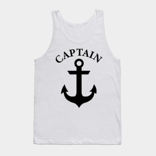 I'm The Captain with Anchor Tank Top